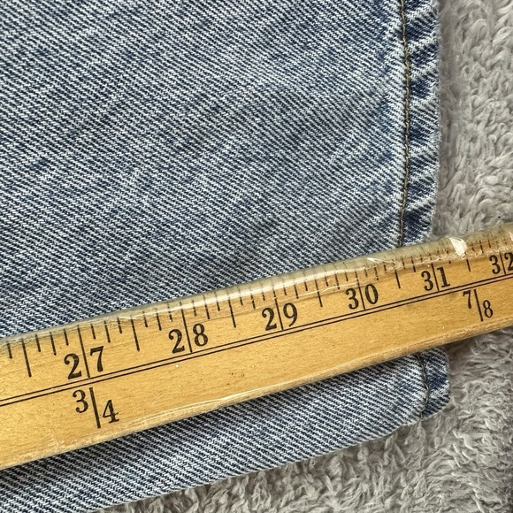 Pacsun Jeans‎ Womens 27 90s Boyfriend Retro Wide Leg Distress High Rise - Picture 6 of 11